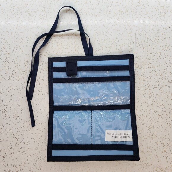 *Free with Purchase* Mini Blue Cosmetic Pouch - Picture 1 of 4